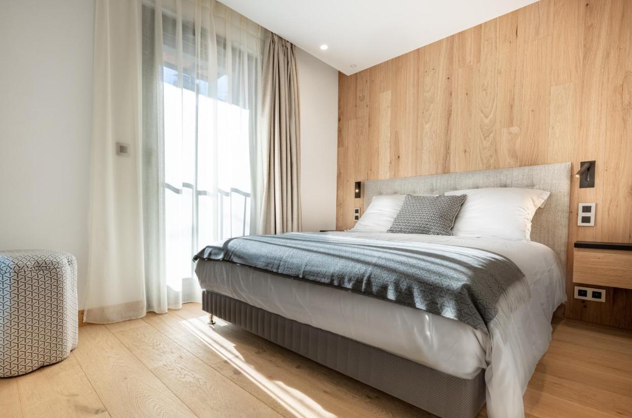 Ecrin Blanc - Appartement Haut De Gamme - Balcon Avec Vue - Centre De Межев Экстерьер фото